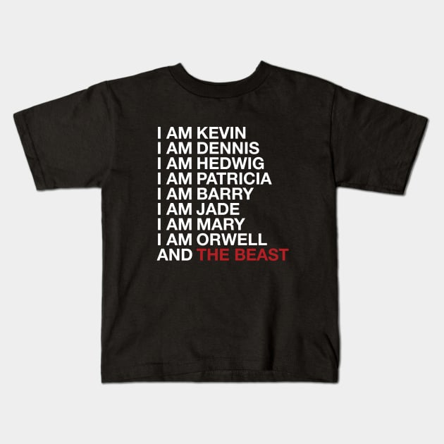 Glass - The Beast Kids T-Shirt by cpt_2013